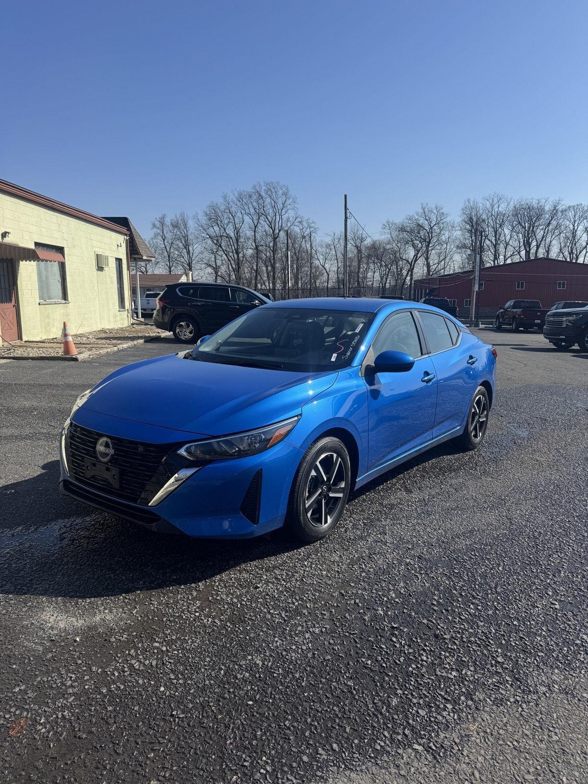 Used 2024 Nissan Sentra SV with VIN 3N1AB8CV8RY377606 for sale in Elverson, PA
