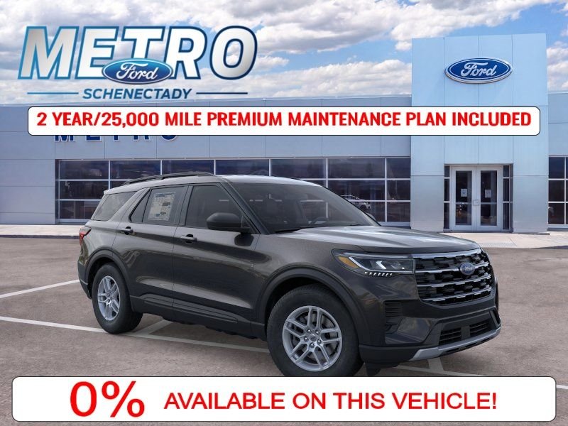New 2026 Agate Black Metallic Ford Active image 1