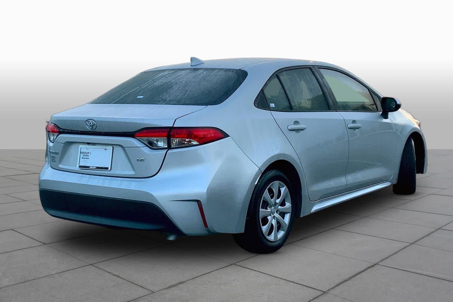 Used 2024 Classic Silver Metallic Toyota LE image 13