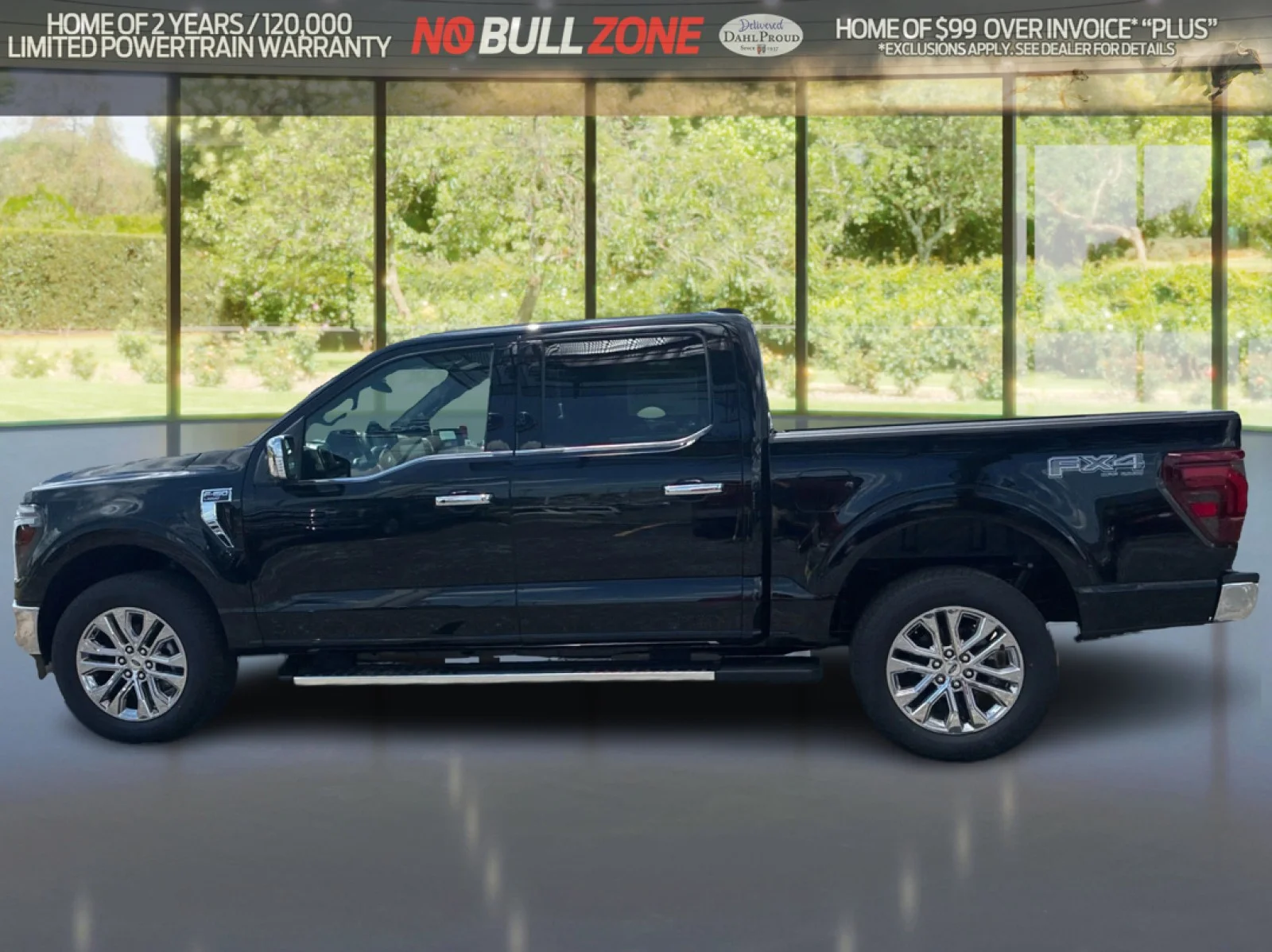 New 2026 Agate Black Metallic Ford Lariat® image 2