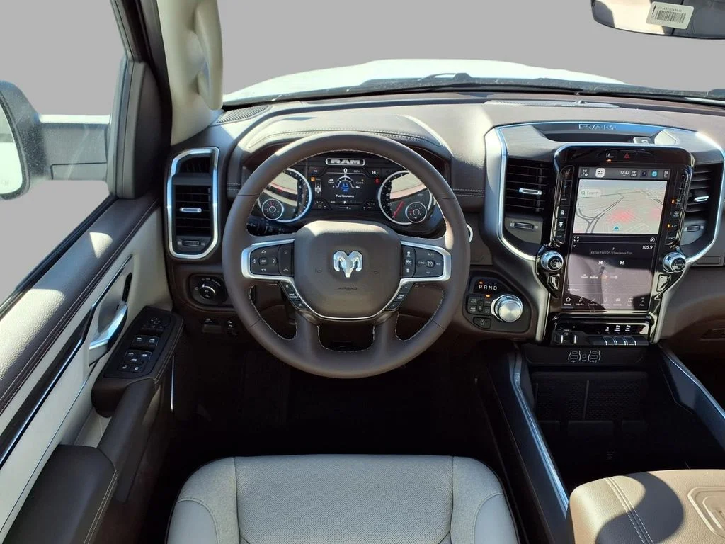 New 2026 Bright White Clear-Coat Exterior Paint RAM Laramie image 4