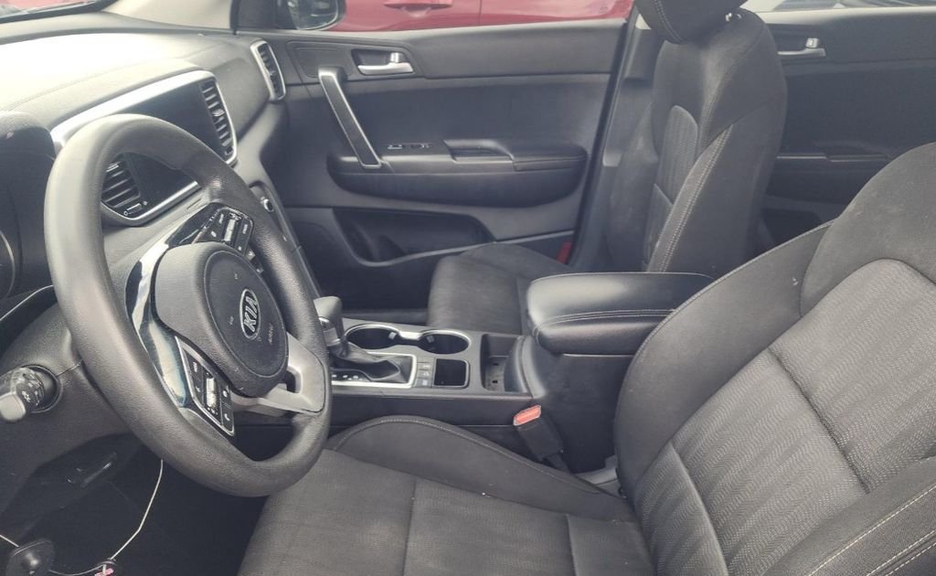 Used 2021 Red Kia LX image 5