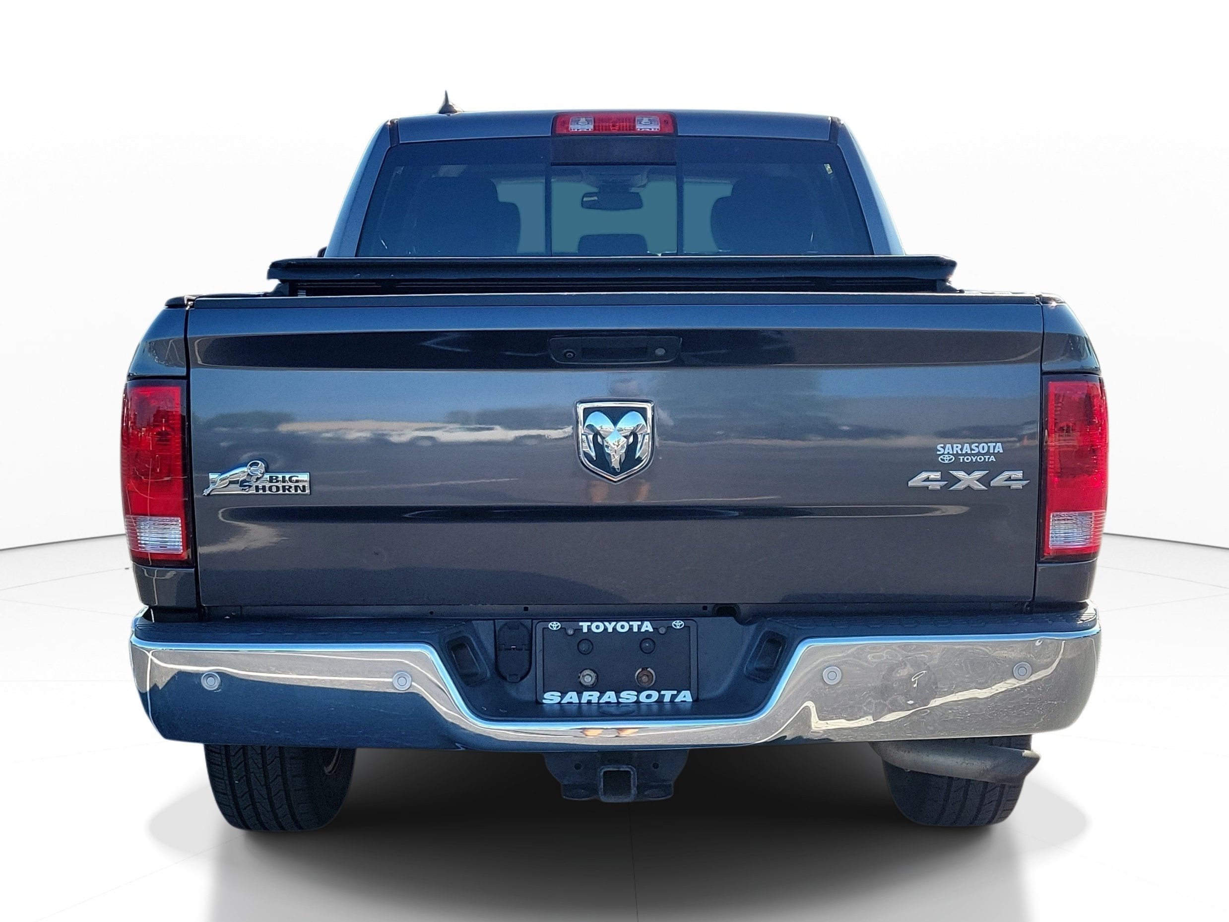 Used 2017 Granite Crystal Metallic Clearcoat Ram Big Horn image 4