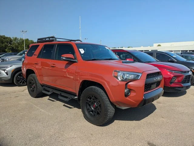 Used 2024 Orange Toyota TRD Pro image 3