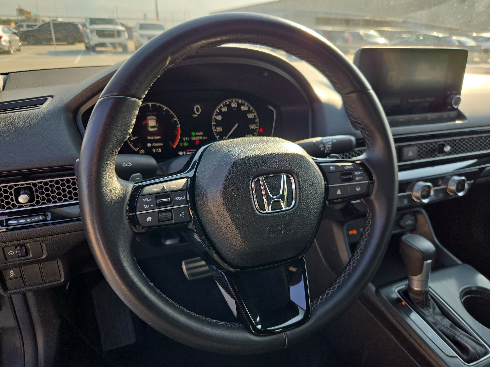 Certified Used 2025 Meteorite Gray Metallic Honda 4D SPORT image 48