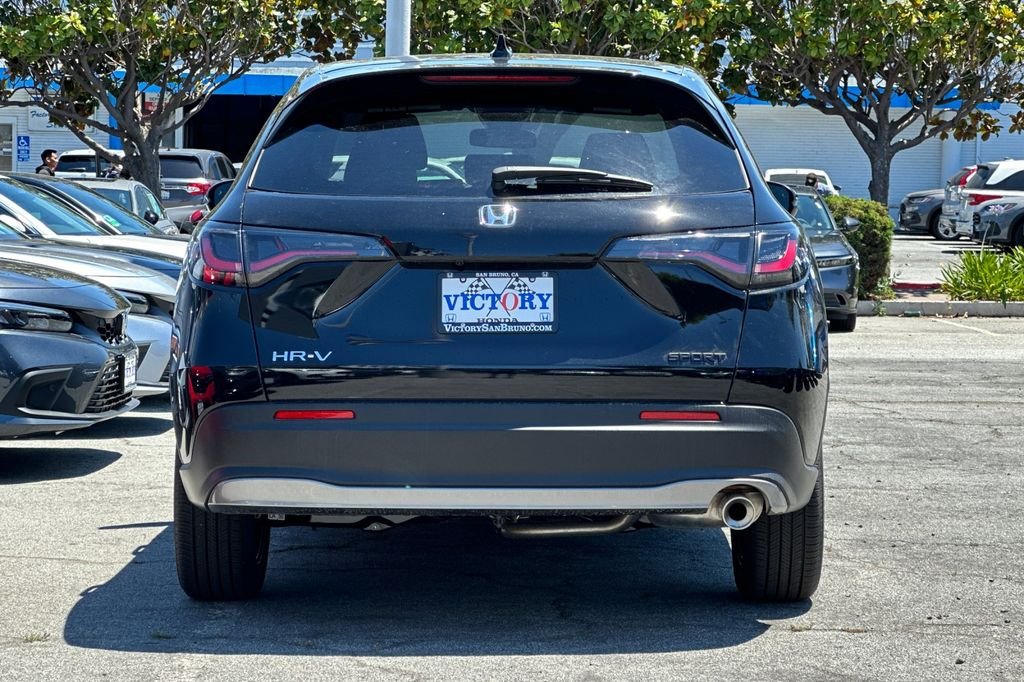 New 2025 Crystal Black Pearl Honda Sport image 5