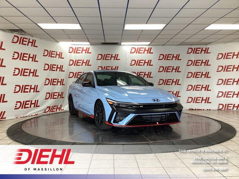 New 2026 Blue Hyundai Sedan image 1