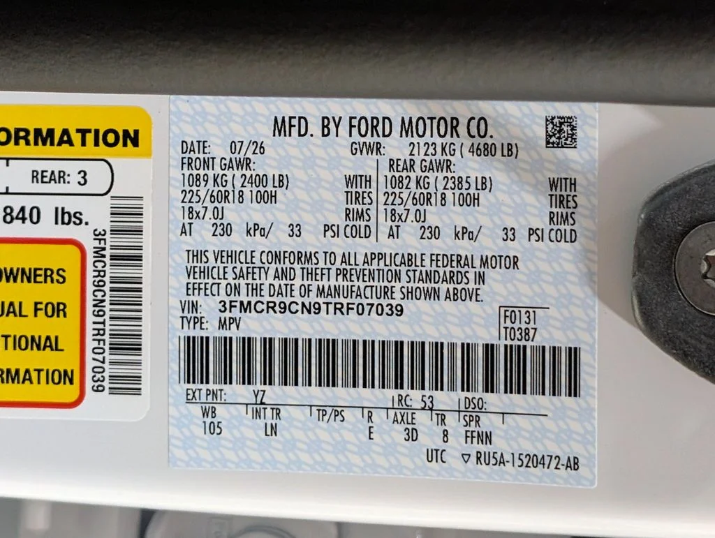 New 2026 Oxford White Ford Outer Banks® image 23