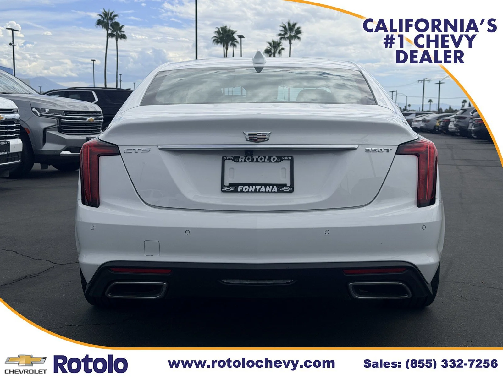 Used 2025 Summit White Cadillac Premium Luxury image 5