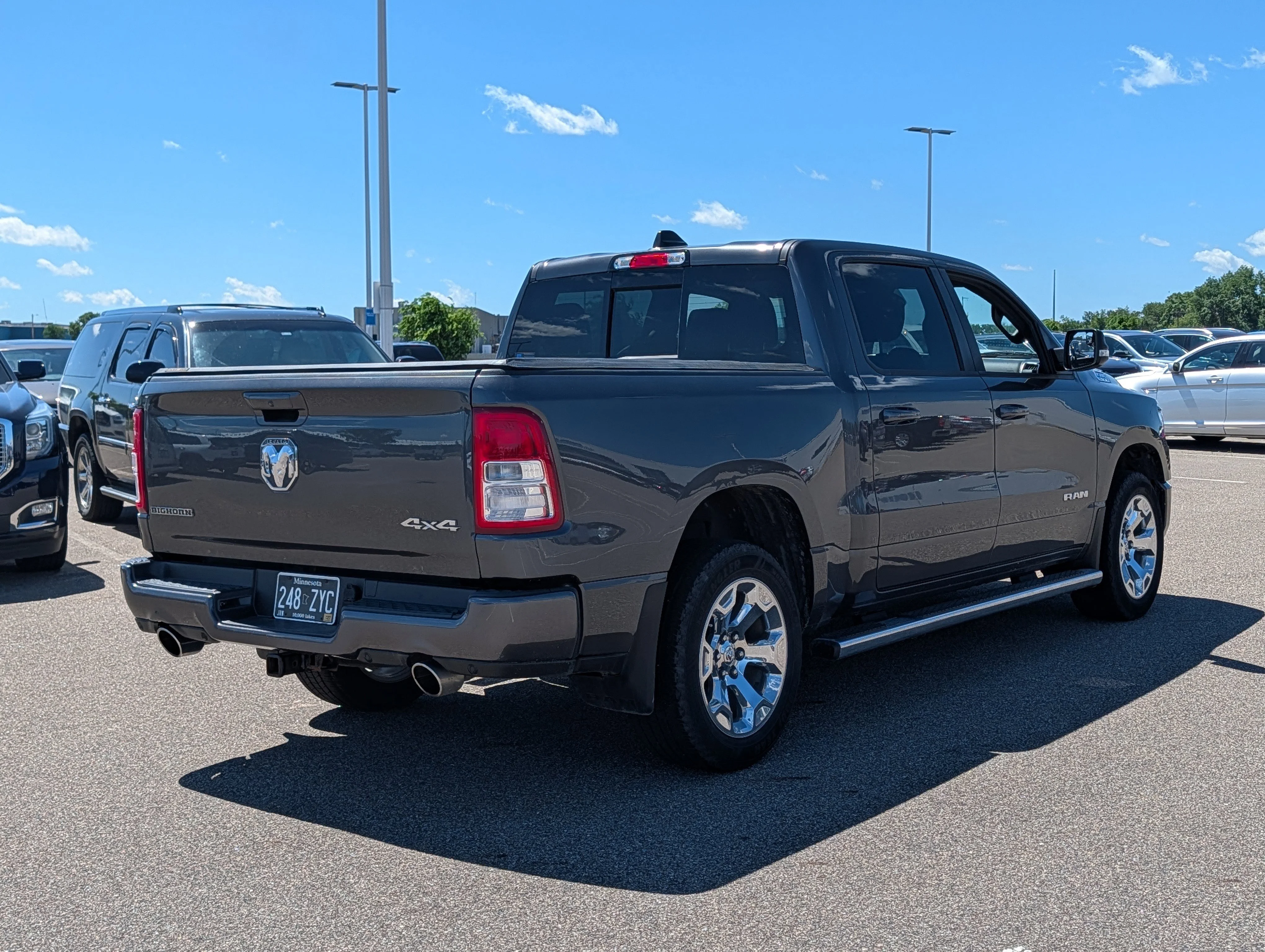 Used 2019 Granite Crystal Metallic Clearcoat Ram Big Horn/Lone Star image 4