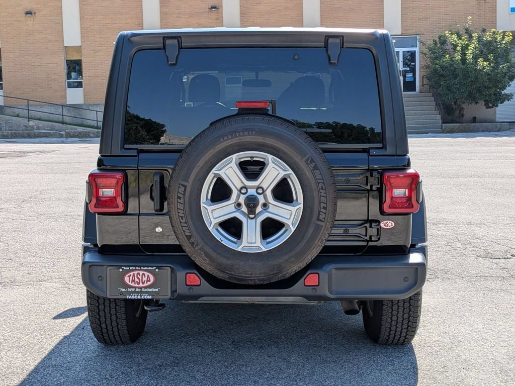 Certified Used 2020 Black Jeep Unlimited Sport S image 4