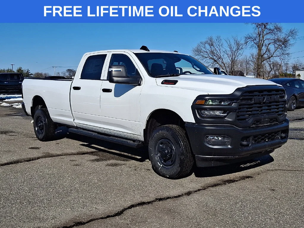 New 2026 Bright White Clear-Coat Exterior Paint RAM Tradesman image 1