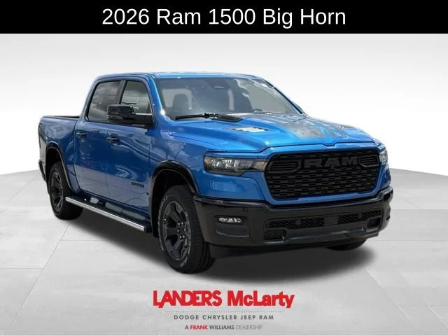 New 2026 Hydro Blue Pearlcoat RAM Big Horn/Lone Star image 2