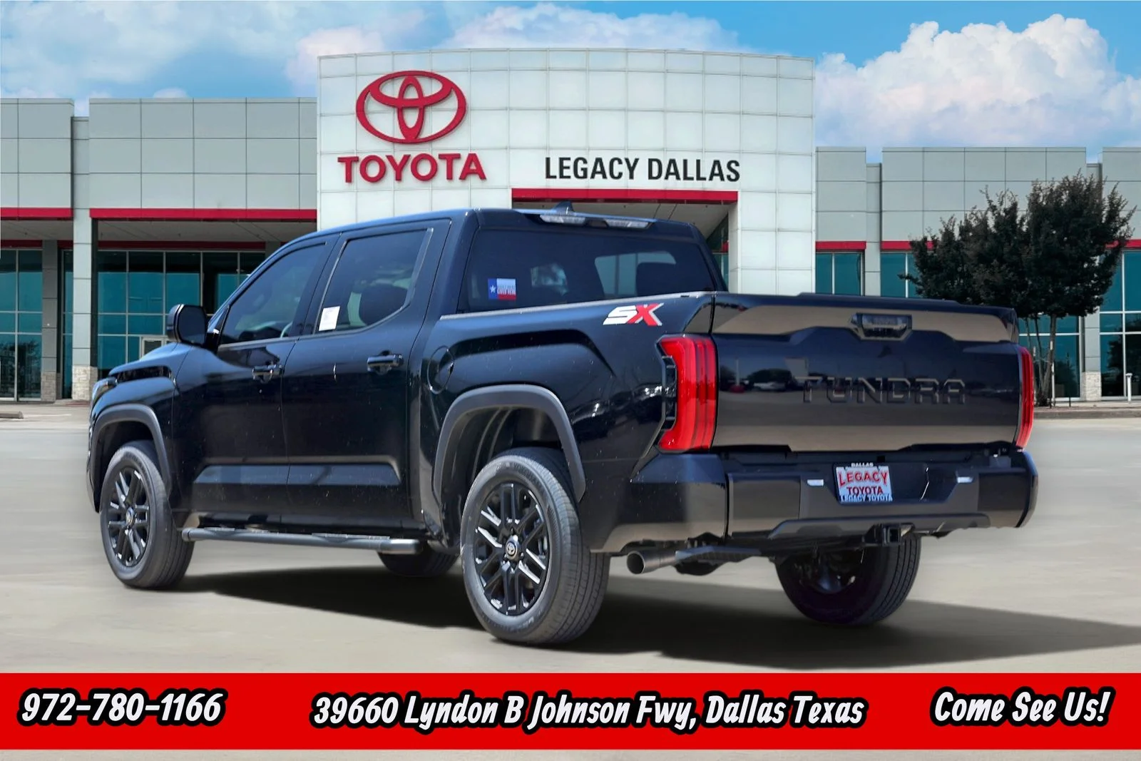 New 2026 Midnight Black Metallic Toyota SR5 image 6