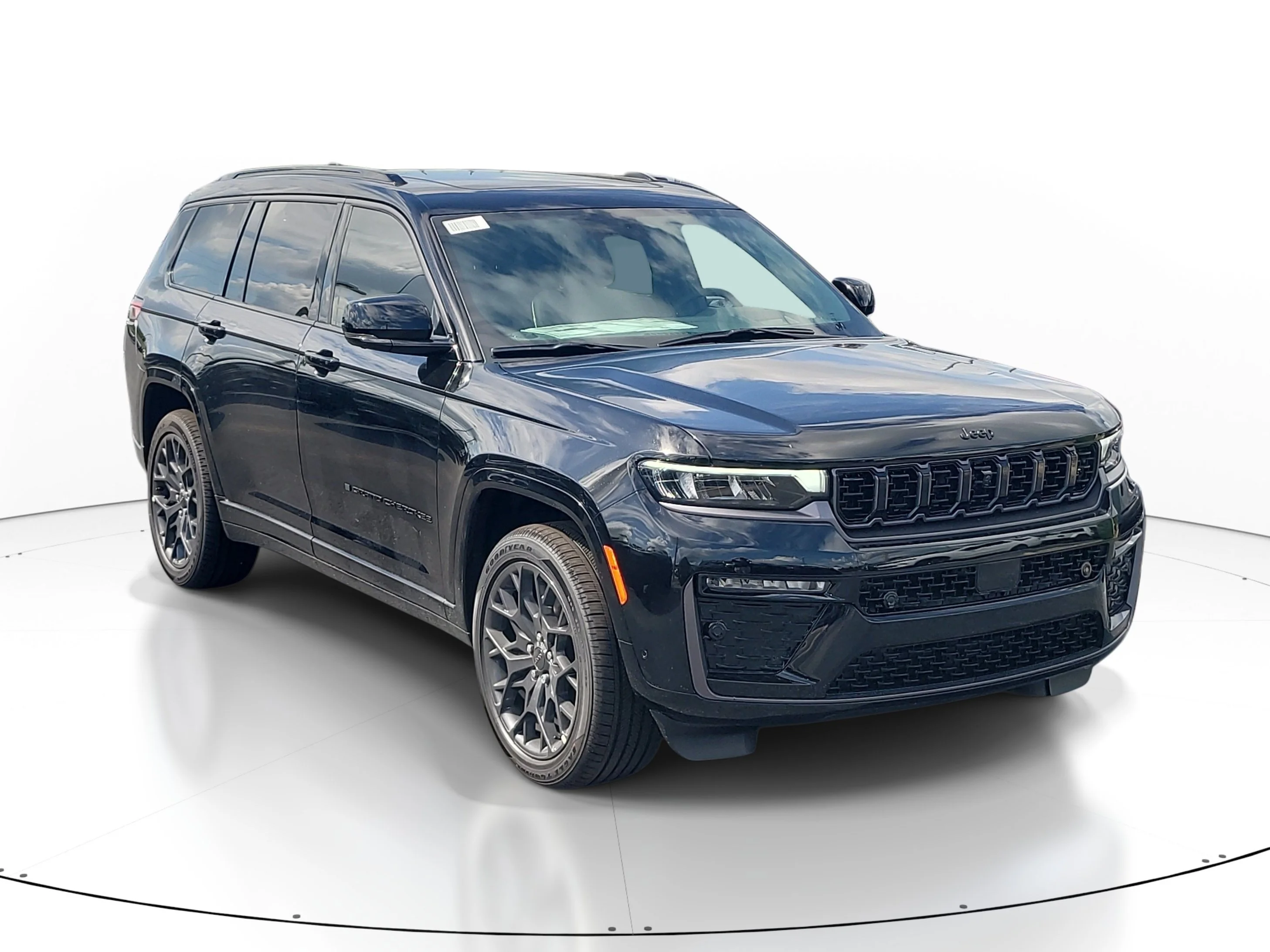 New 2026 Diamond Black Crystal Pearlcoat Jeep Summit image 2