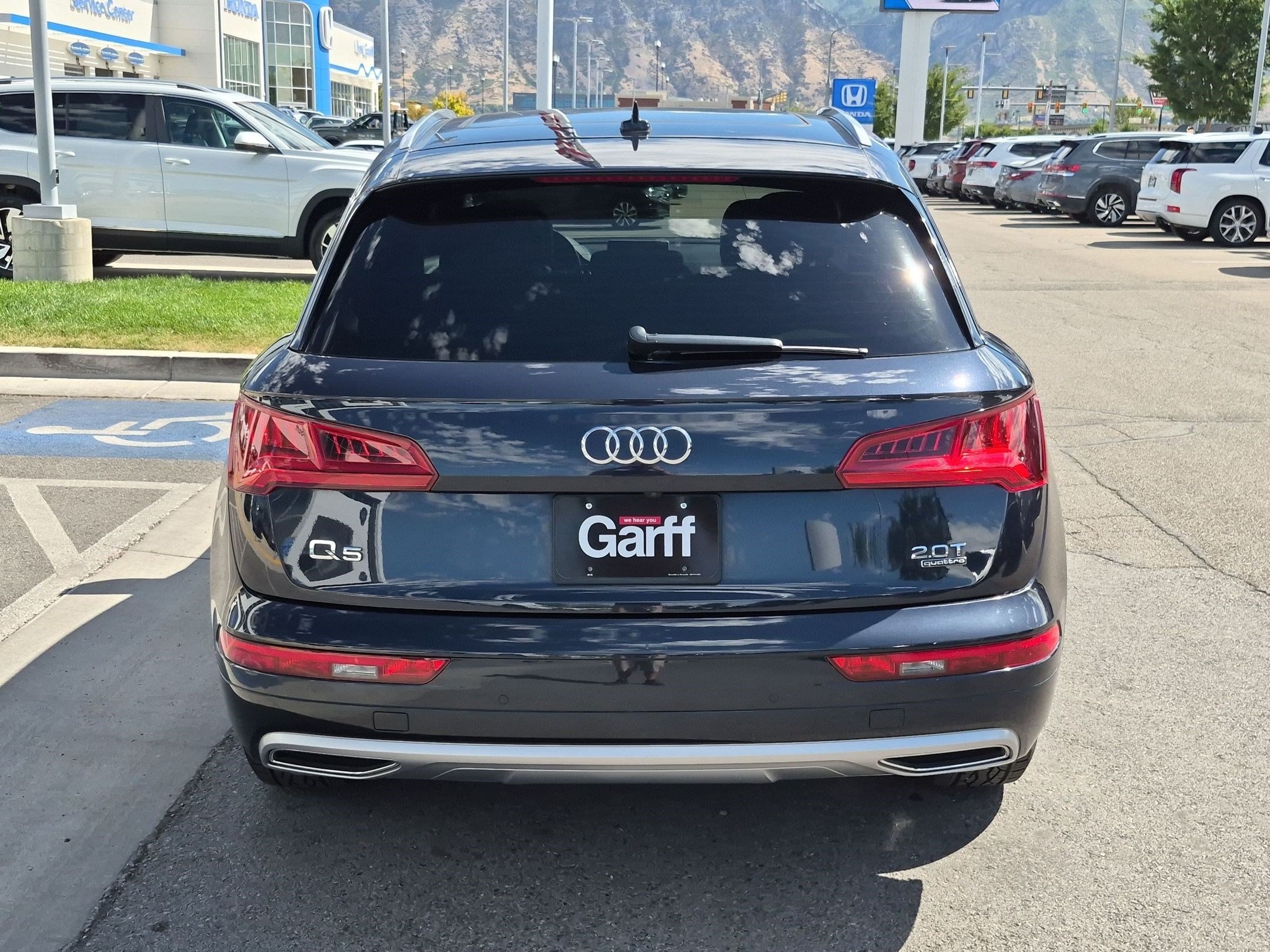 Used 2018 Moonlight Blue Audi Premium Plus image 4