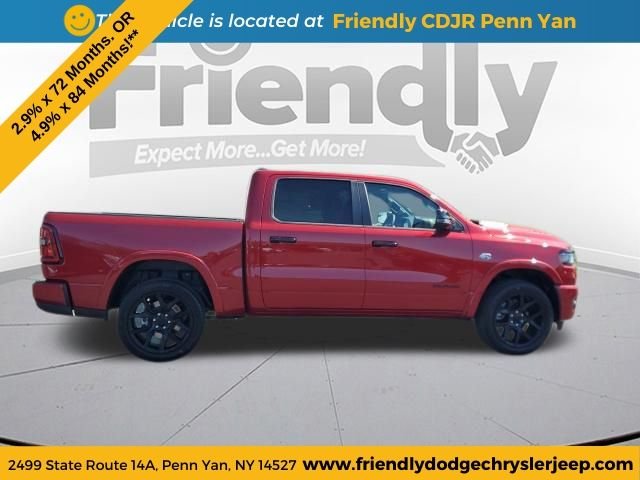 New 2026 Molten Red Pearl-Coat Exterior Paint RAM Laramie image 6