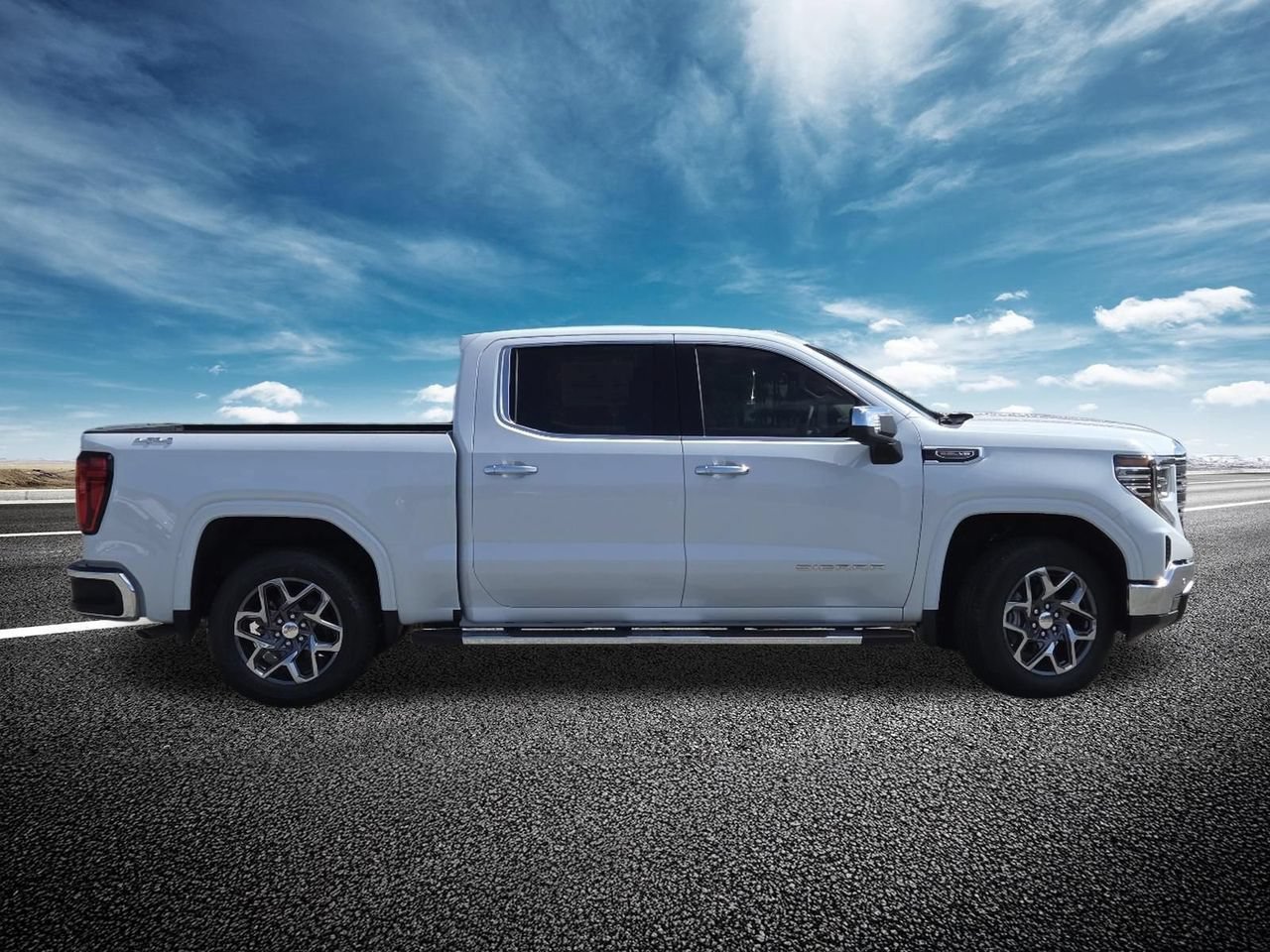 New 2026 Glacier White Tricoat GMC SLT image 21