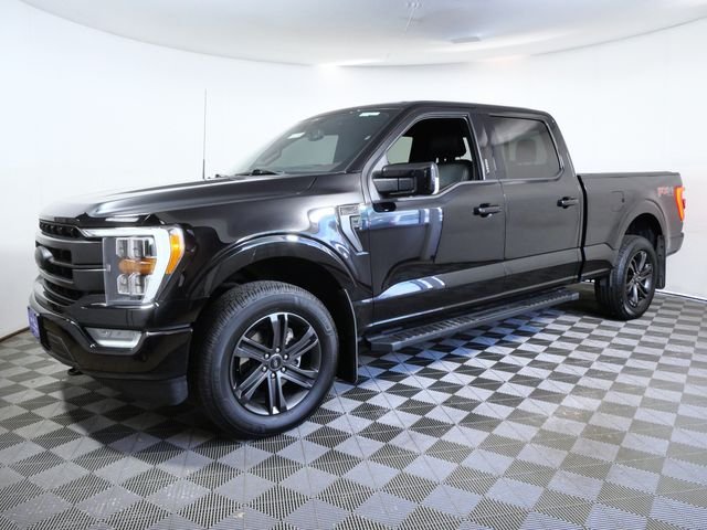 Certified Used 2021 Black Ford Lariat image 5