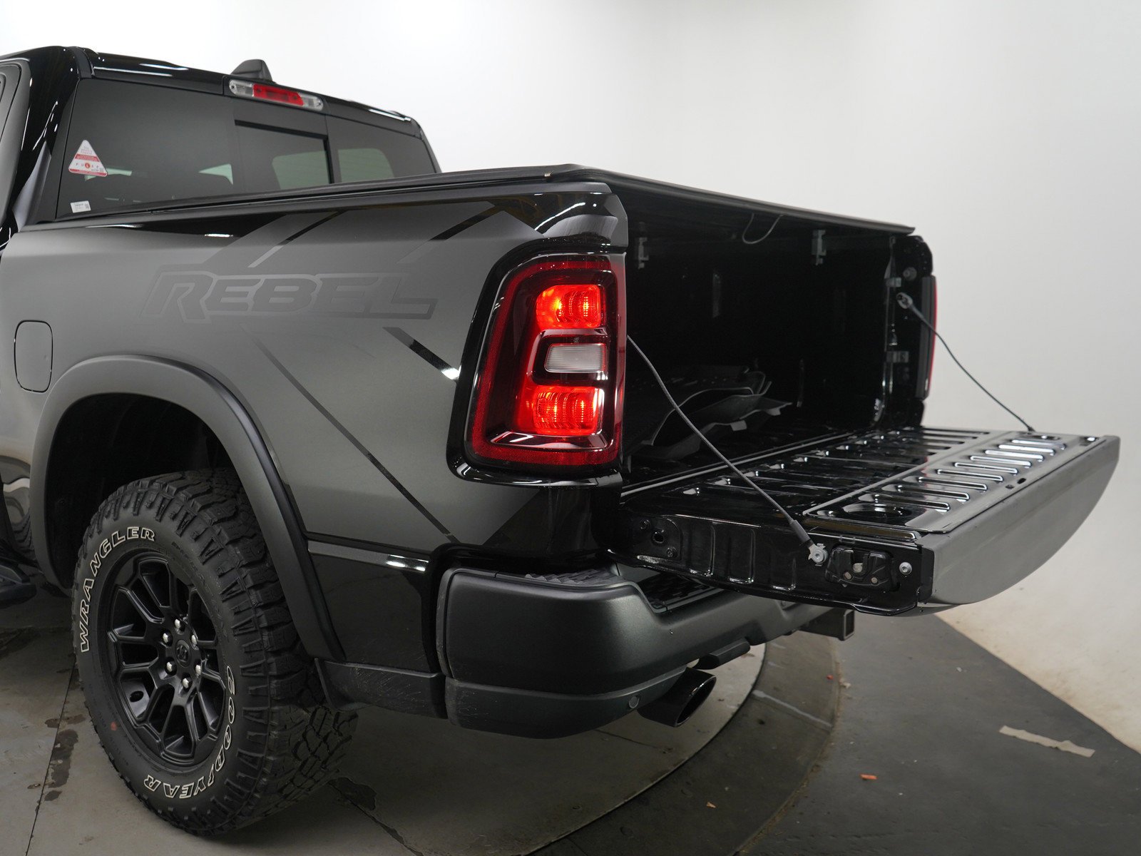 Used 2025 Diamond Black Crystal Pearlcoat Ram Rebel image 19