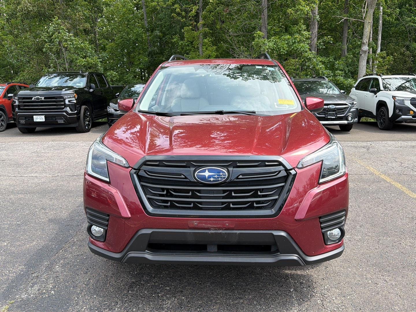 Used 2023 Crimson Red Pearl Subaru Premium image 13