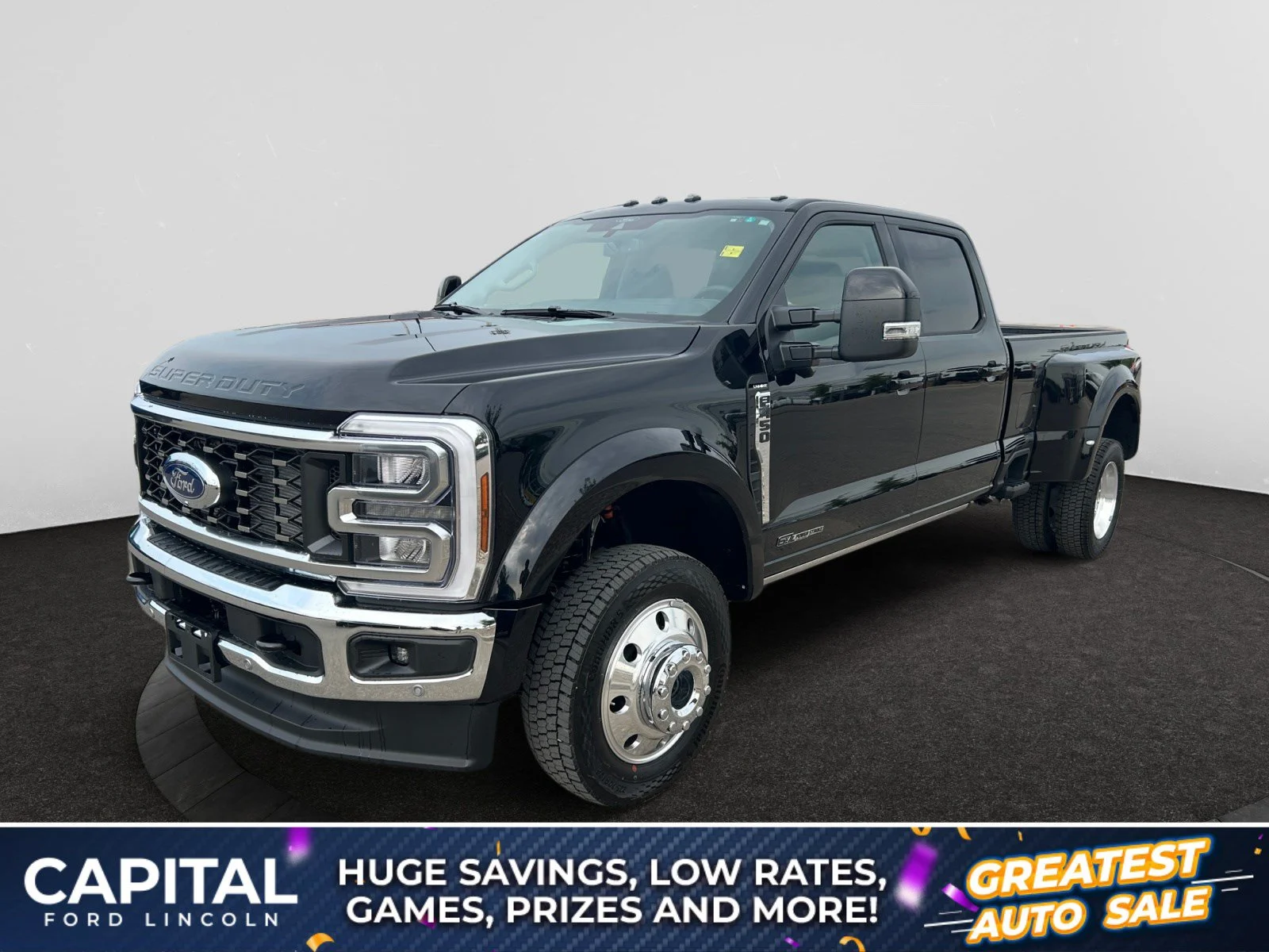 New 2026 Agate Black Metallic Ford Lariat image 1