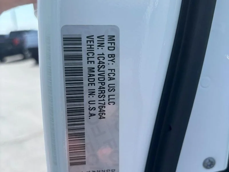 Used 2024 Bright White Clearcoat Jeep Series III image 18