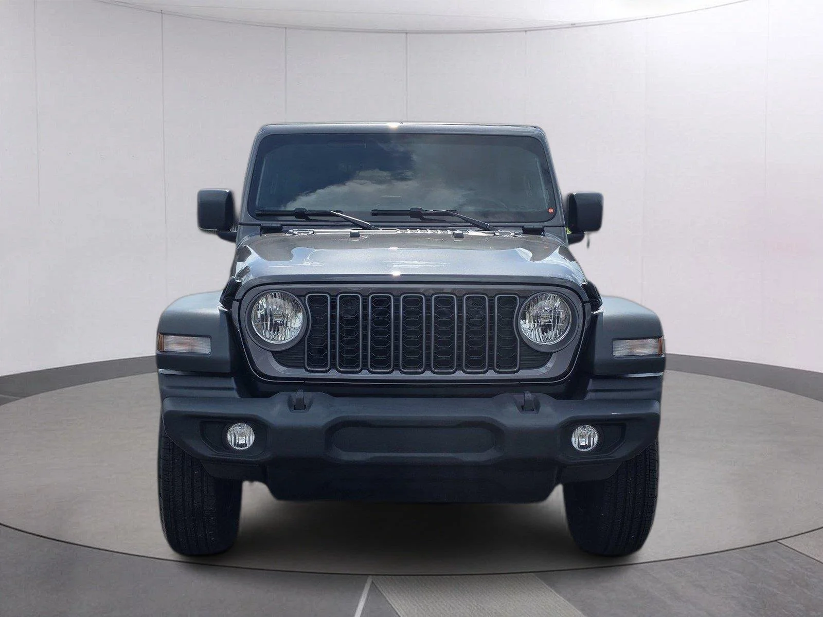 Used 2026 Granite Crystal Metallic Clearcoat Jeep Sport image 2