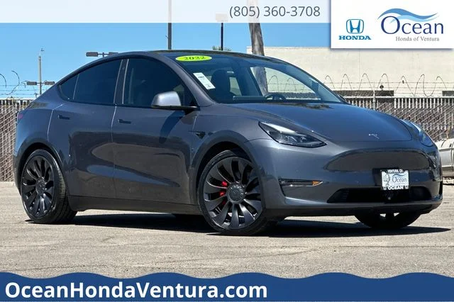 2022 Tesla Model Y Performance Dual Motor All-Wheel Drive's photo