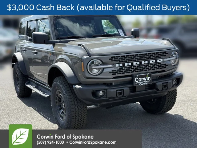 New 2026 Marsh Gray Ford Badlands image 1