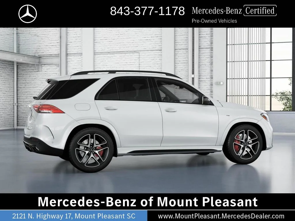 Certified Used 2025 MANUFAKTUR Moonlight White Metallic Mercedes-AMG GLE 63 S AMG® image 18