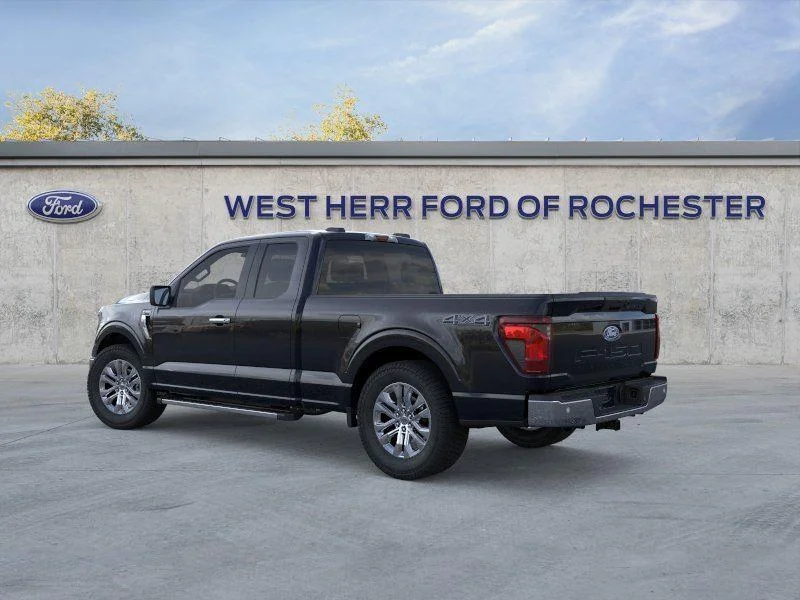 New 2026 Agate Black Metallic Ford XLT image 5