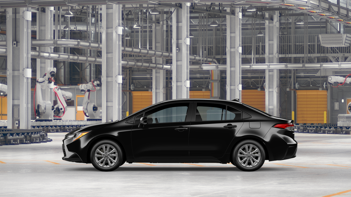 New 2026 Midnight Black Metallic Toyota LE image 4
