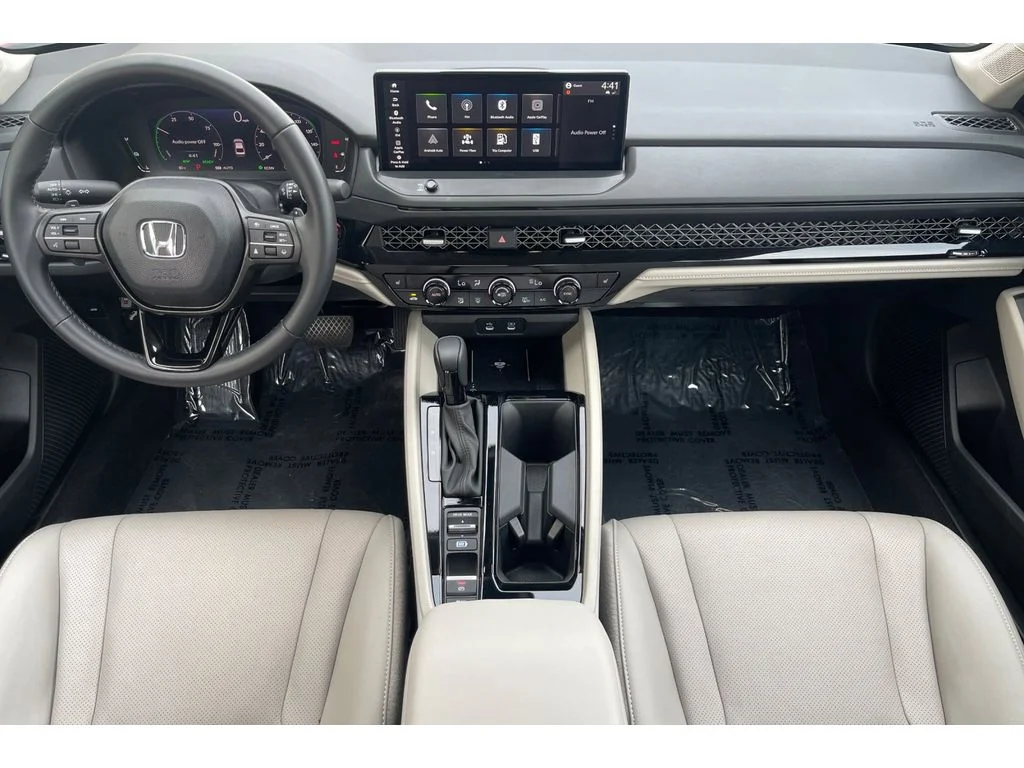 Certified Used 2026 Radiant Red Metallic Honda EX-L Hybrid image 15