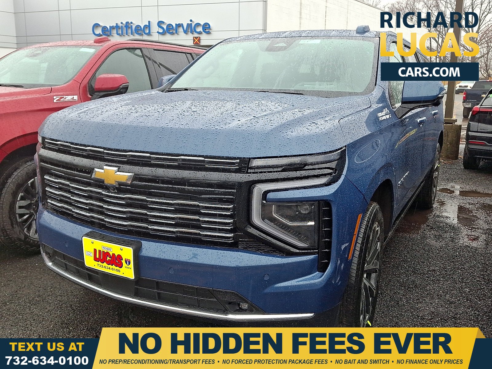 Lakeshore Blue Metallic 2026 Chevrolet Suburban High Country 4WD SUV / Crossover Four-Wheel Drive