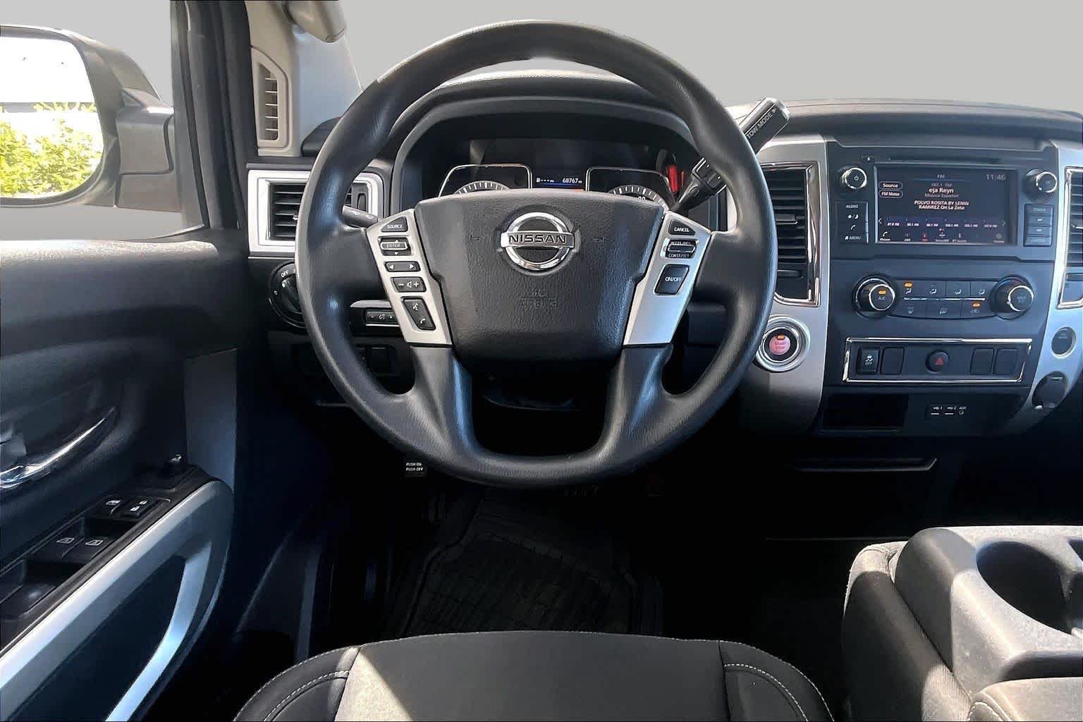 Used 2019 Glacier White Nissan SV image 6