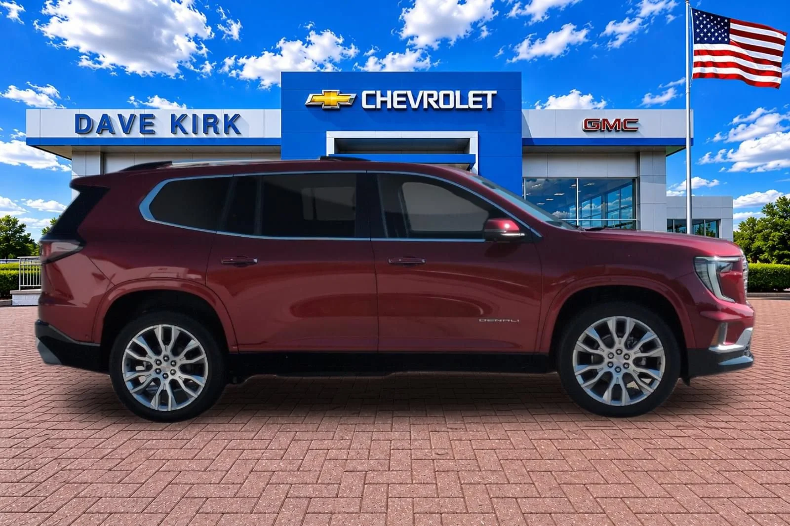 New 2026 Volcanic Red Tintcoat GMC Denali image 2