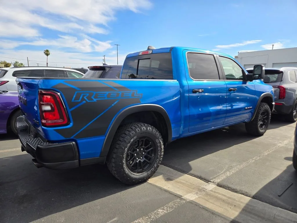 Used 2025 Hydro Blue Pearlc Ram Rebel image 2