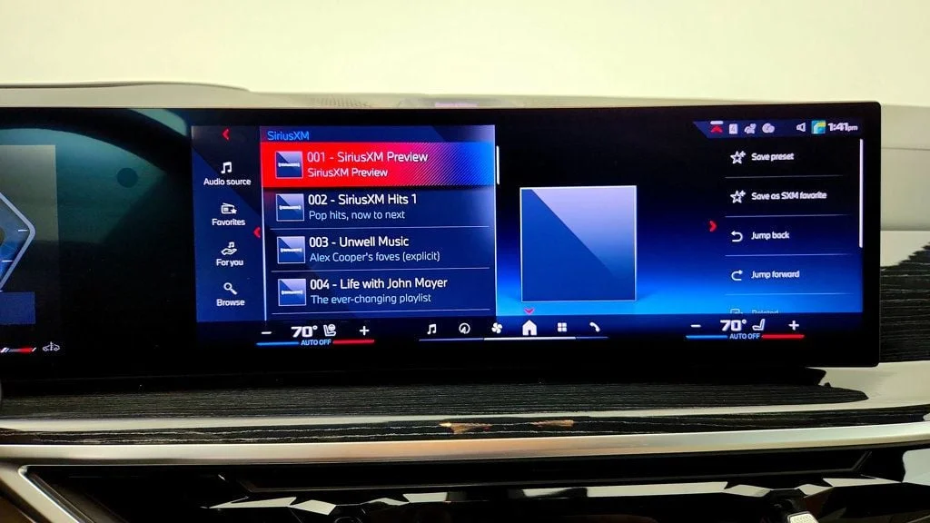 Used 2024 Tanzanite Blue II Metallic BMW M60i Sports Activity Vehicle image 18