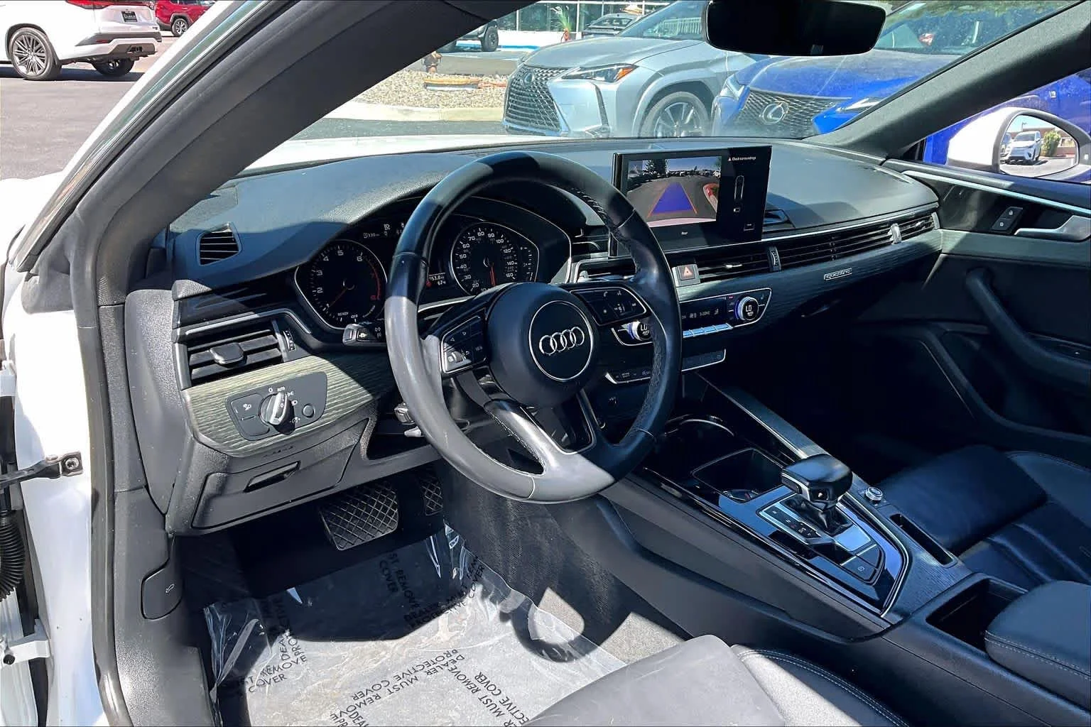 Used 2022 Glacier White Metallic Audi S line Premium image 16