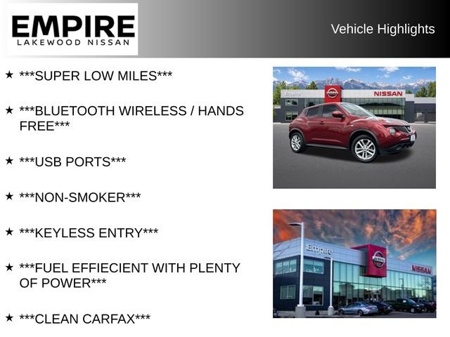 Used 2013 Nissan JUKE SV with VIN JN8AF5MV0DT224139 for sale in Lakewood, CO