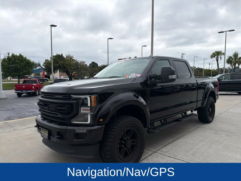 Used 2021 Agate Black Metallic Ford Lariat image 4