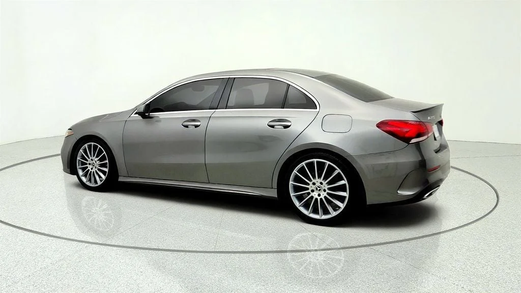 Used 2019 Mountain Grey Metallic Mercedes-Benz A 220 Sedan w/ AMG® Line & Premium Pkgs + 19