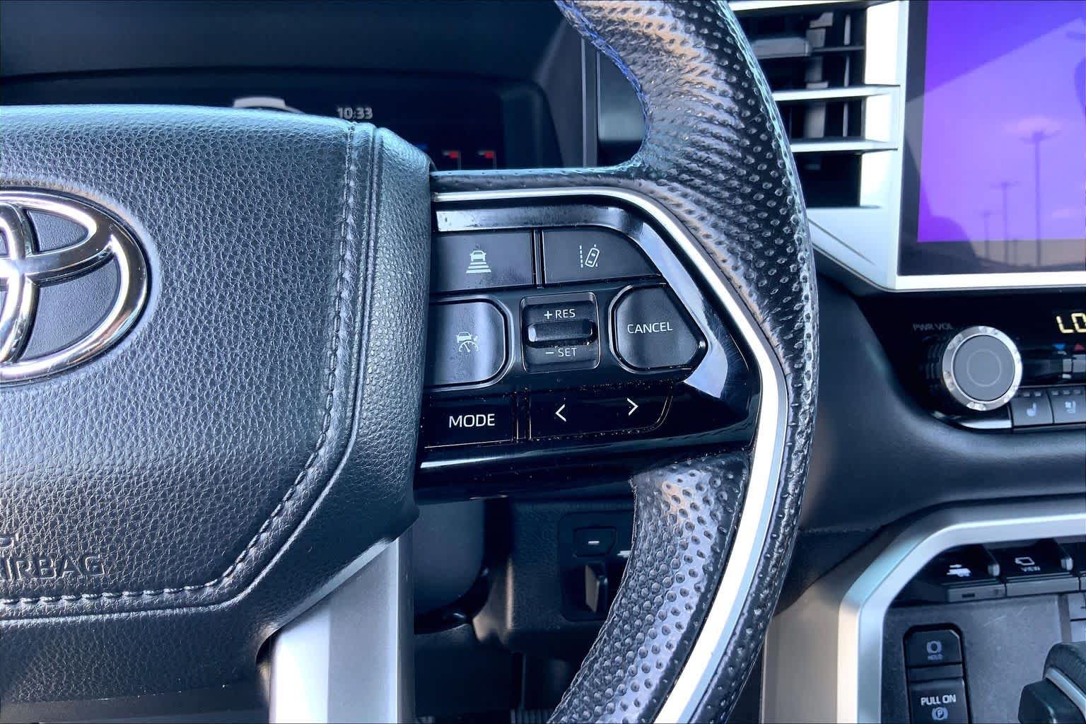 Used 2024 Midnight Black Metallic Toyota Platinum Hybrid image 24