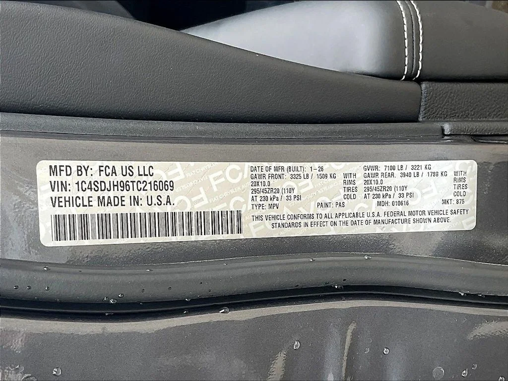 Used 2026 Vapor Gray Dodge SRT Hellcat image 19