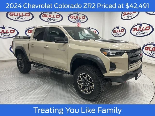 Certified Used 2024 Sand Dune Metallic Chevrolet ZR2 image 1
