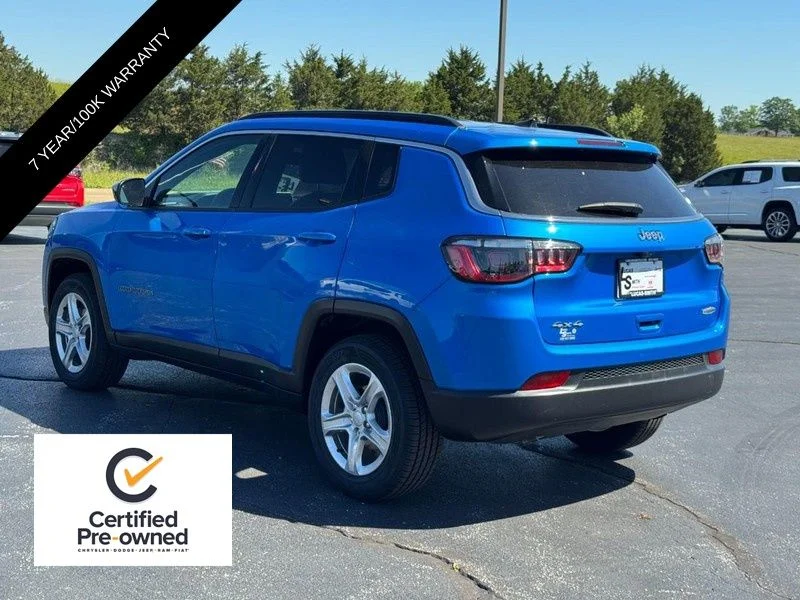 Certified Used 2023 Blue Jeep Latitude image 6