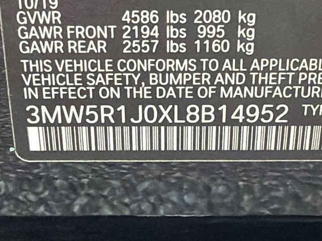 Used 2020 Black BMW 330i image 32