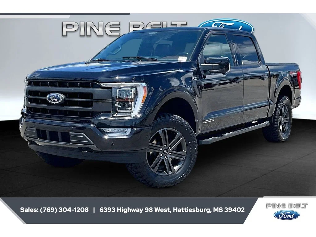 Certified Used 2021 Agate Black Metallic Ford LARIAT image 10