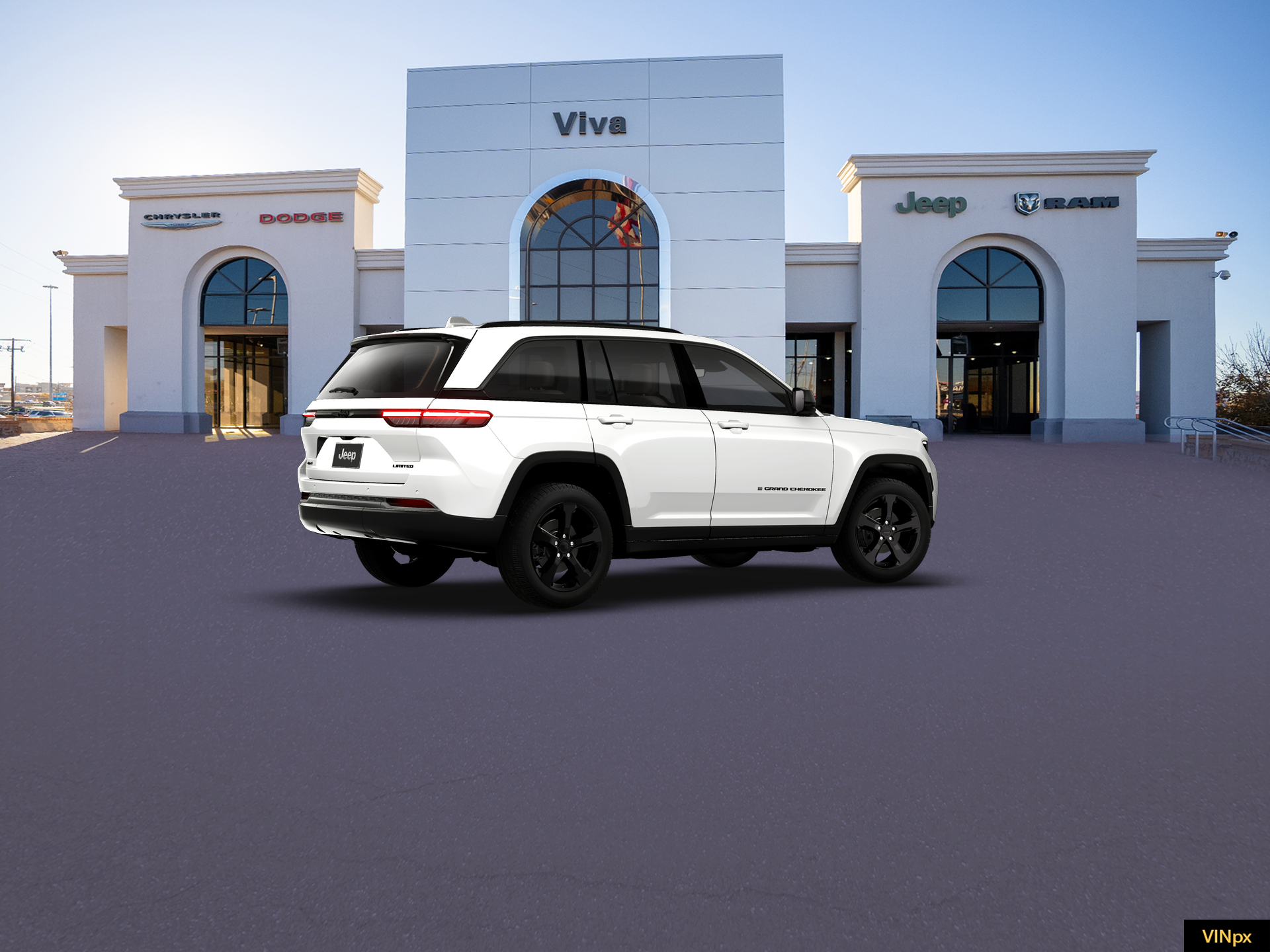 New 2026 Bright White Clear-Coat Exterior Paint Jeep Limited image 20